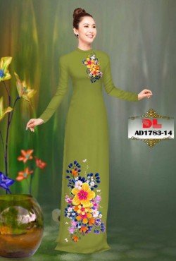 Vải áo dài hoa 1783 AD 1783