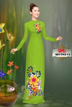 Vải áo dài hoa 1783 AD 1783