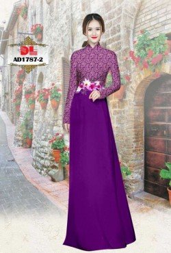 Vải áo dài hoạ tiết 1787 AD 1787