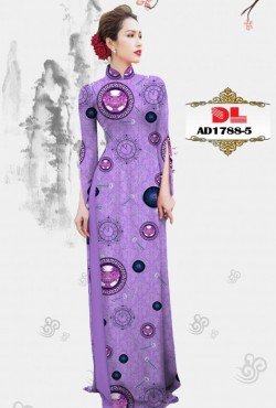 Vải áo dài lập thể hoa văn 1788 AD 1788