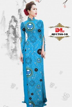 Vải áo dài lập thể hoa văn 1788 AD 1788