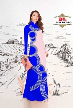 Vải áo dài hoạ tiết 1797 AD 1797