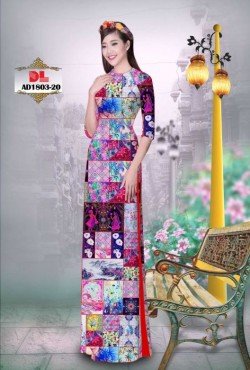 Vải áo dài lập thể 1803 AD 1803