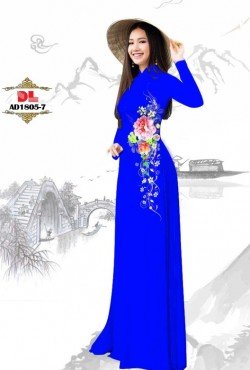 Vải áo dài hoa 1805 AD 1805