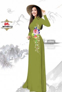 Vải áo dài hoa 1805 AD 1805