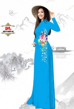 Vải áo dài hoa 1805 AD 1805