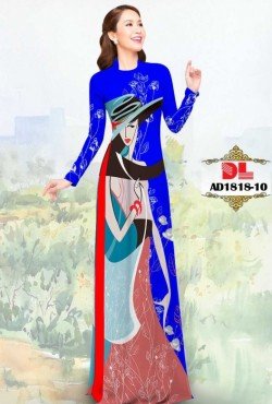 Vải áo dài hoạ tiết 1818 AD 1818