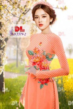 vải bi hoa hồng  5579 AD 5579