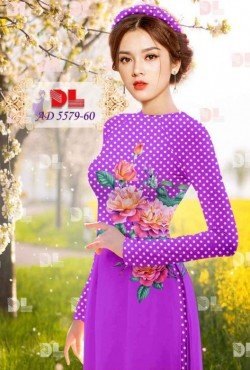 vải bi hoa hồng  5579 AD 5579