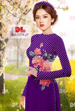 vải bi hoa hồng  5579 AD 5579