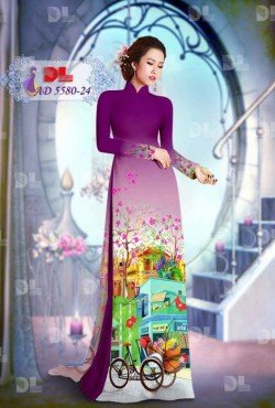 Vải phong cảnh 5580 AD 5580