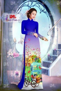 Vải phong cảnh 5580 AD 5580