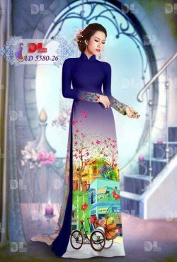 Vải phong cảnh 5580 AD 5580