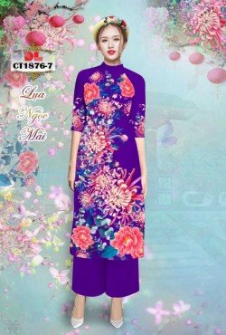 Vải áo dài cách tân 1876 CT 1876