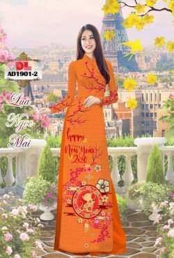 Vải áo dài lễ tết  1901 AD 1901