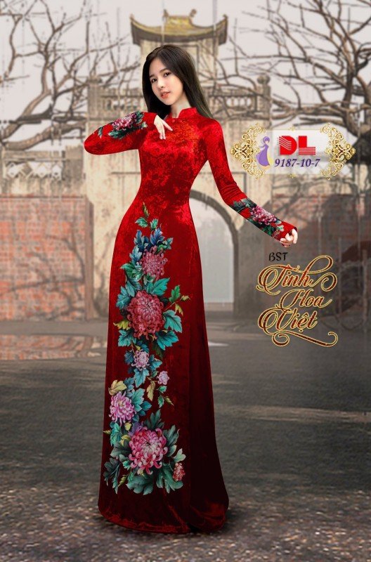 Mẫu hoa cúc 9187