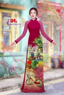 vải hoa  5583 AD 5583