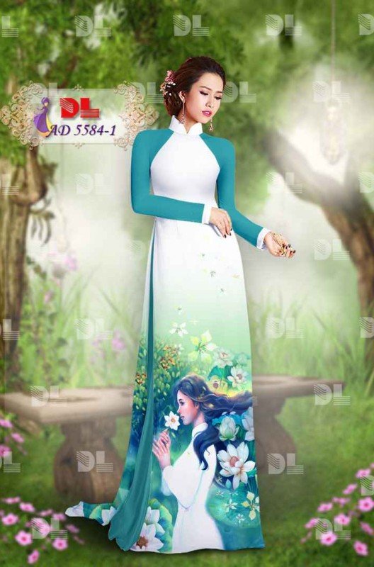 Vải hoa súng 5584