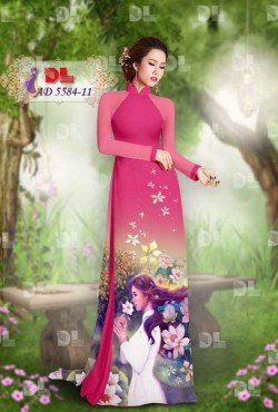 Vải hoa súng 5584 AD 5584
