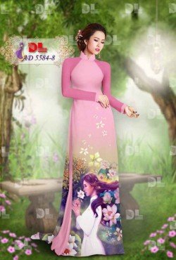 Vải hoa súng 5584 AD 5584