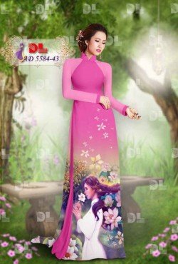 Vải hoa súng 5584 AD 5584
