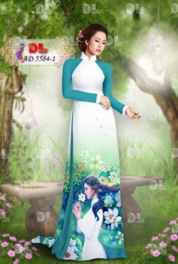 Vải hoa súng 5584 AD 5584