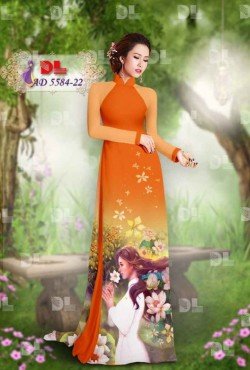 Vải hoa súng 5584 AD 5584