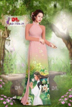 Vải hoa súng 5584 AD 5584