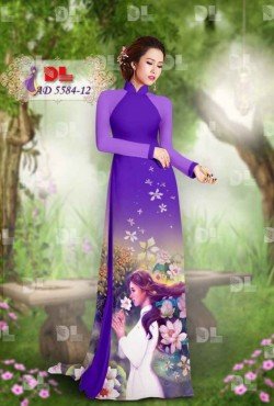 Vải hoa súng 5584 AD 5584