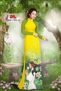 Vải hoa súng 5584 AD 5584