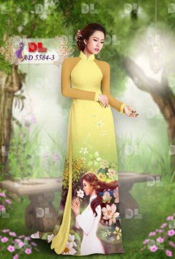 Vải hoa súng 5584 AD 5584