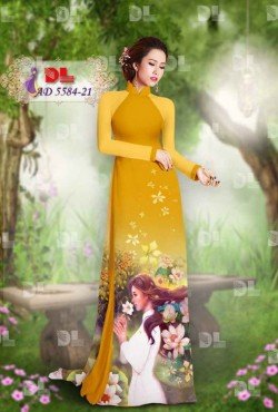 Vải hoa súng 5584 AD 5584