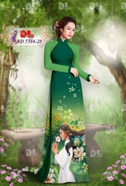 Vải hoa súng 5584 AD 5584