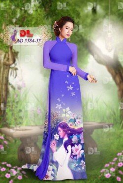 Vải hoa súng 5584 AD 5584