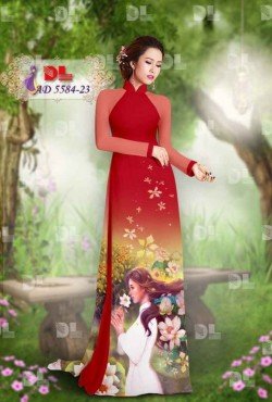 Vải hoa súng 5584 AD 5584
