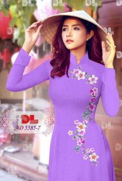 Vải hoa hồng 5585 AD 5585